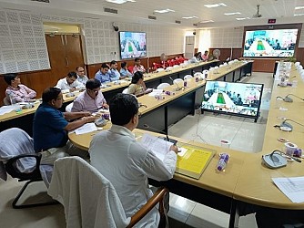 CM interacted with TBSE toppers via Video Conference. TIWN Pic June 6